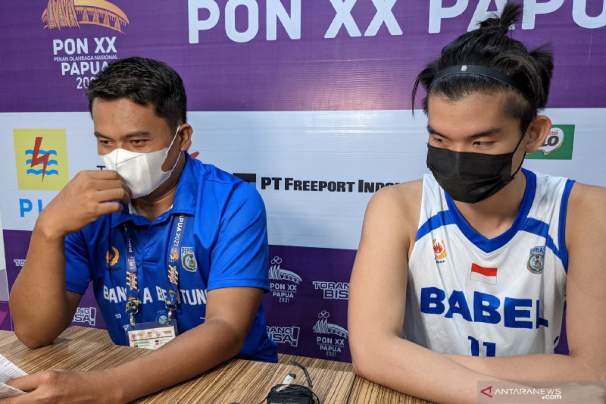 Efri Meldi bertanggung jawab atas tersingkirnya tim basket Babel