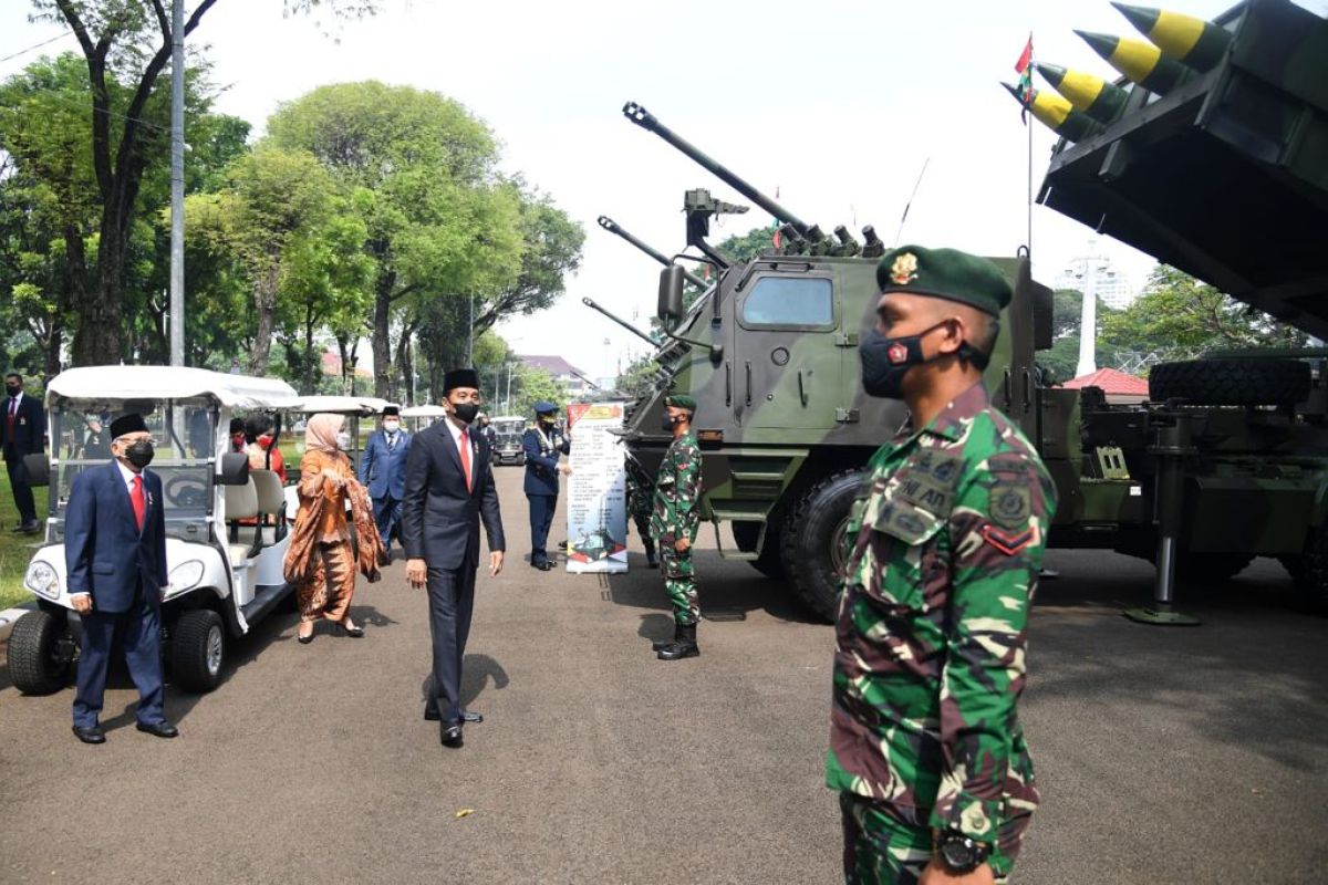 Military exhibition showcasing budget transparency: President