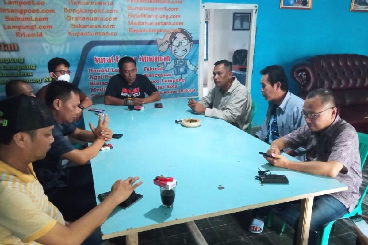 Penasehat PWI Pesawaran harapkan Konferprov PWI Lampung demokratis