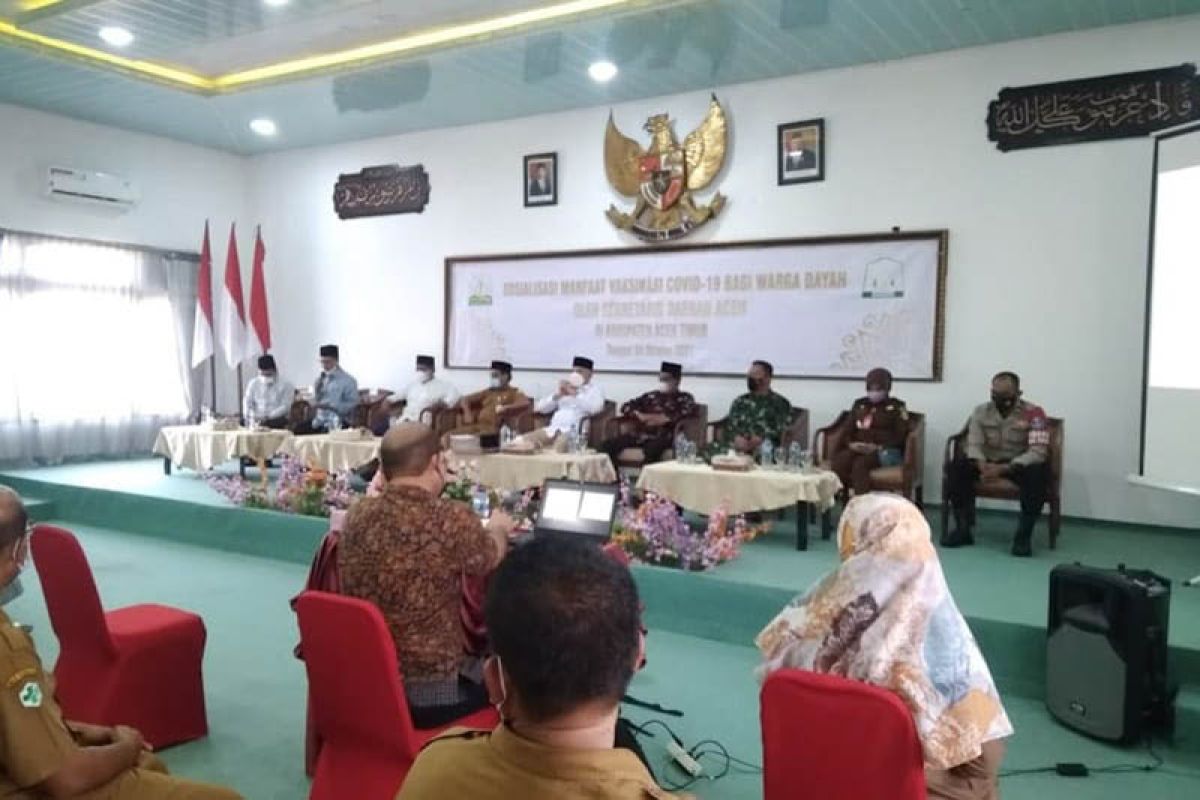 Pemkab Aceh Timur sasar pesantren vaksinasi COVID-19