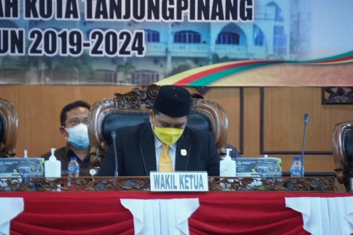DPRD Tanjungpinang tolak rancangan APBD Perubahan 2021