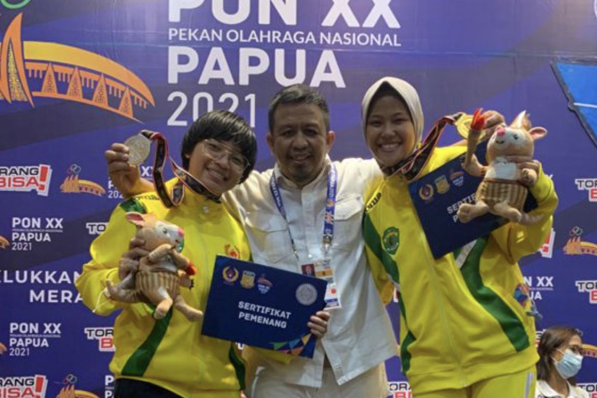 PON Papua - Medali emas dan perak  nomor sabel putri jadi milik Kaltim