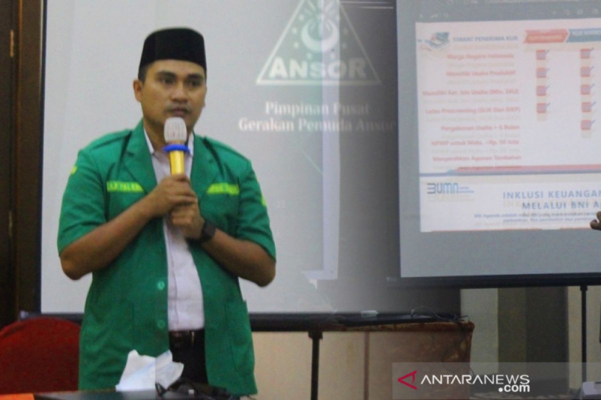 GP Ansor Sulteng harapkan kerja sama dengan BNI  buat UMKM naik kelas