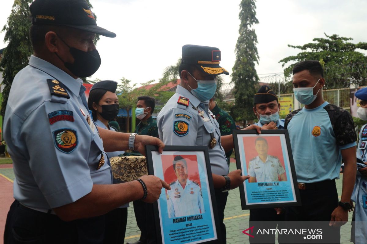 Terlibat narkoba, lima ASN Kemenkumham Sulteng diberhentikan