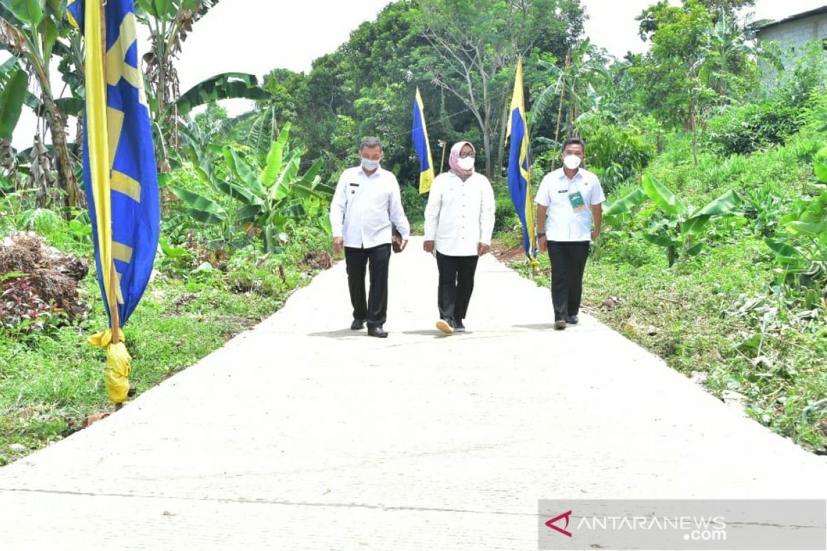 Program "Satu Miliar Satu Desa" bikin infrastuktur jalan mulus