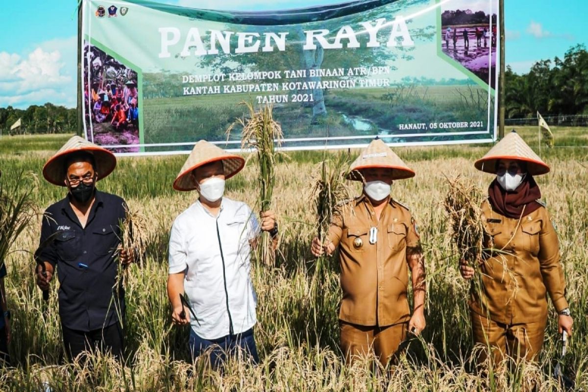 Wamen ATR/BPN puji Kampung Reforma Agraria di Kotim