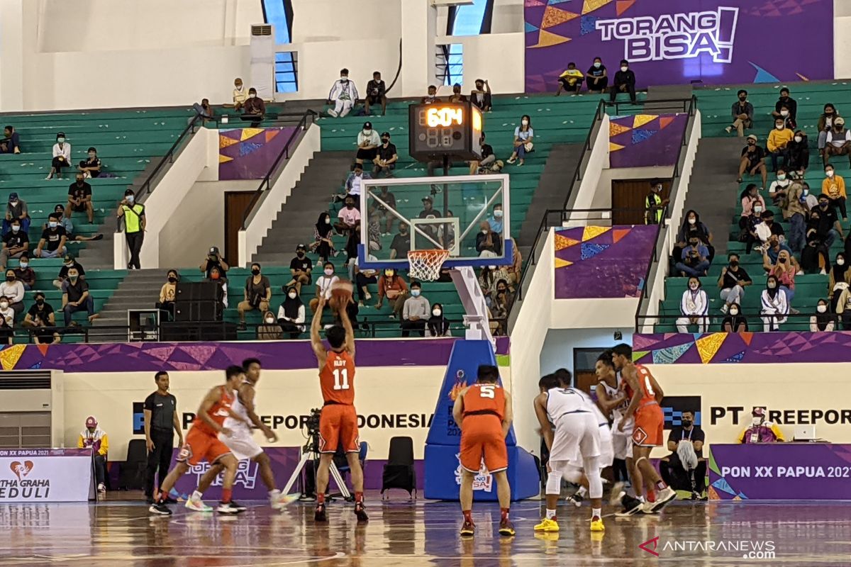 PON Papua- Semifinal bola basket PON XX dan potensi kejutan kuda hitam