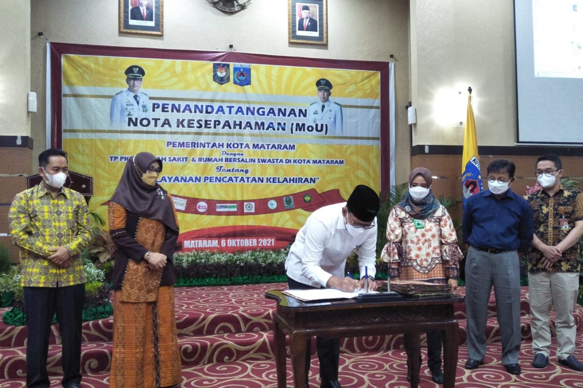 Pemkot Mataram menggandeng rumah bersalin terkait pencatatan kelahiran