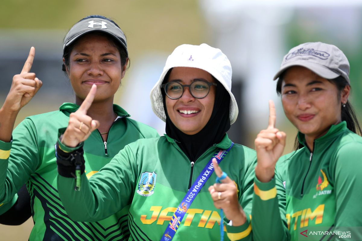 PON Papua: Jatim raup tujuh emas untuk pertahankan juara umum panahan