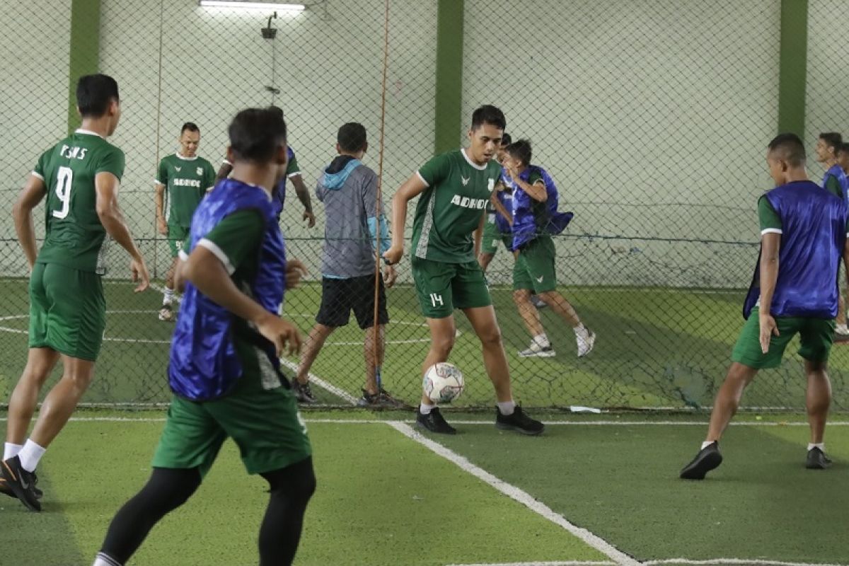 Pemain PSMS siap tempur hadapi KS Tiga Naga