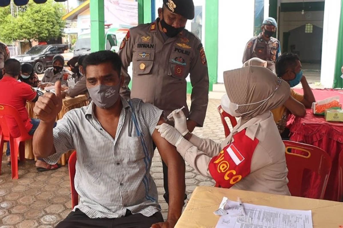Polda Aceh terus gencar vaksinasi vaksin COVID-19