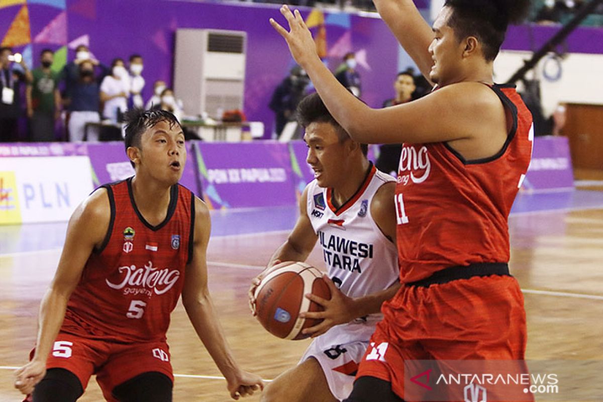 Tim basket putra Sulut capai final pertamanya sepanjang sejarah