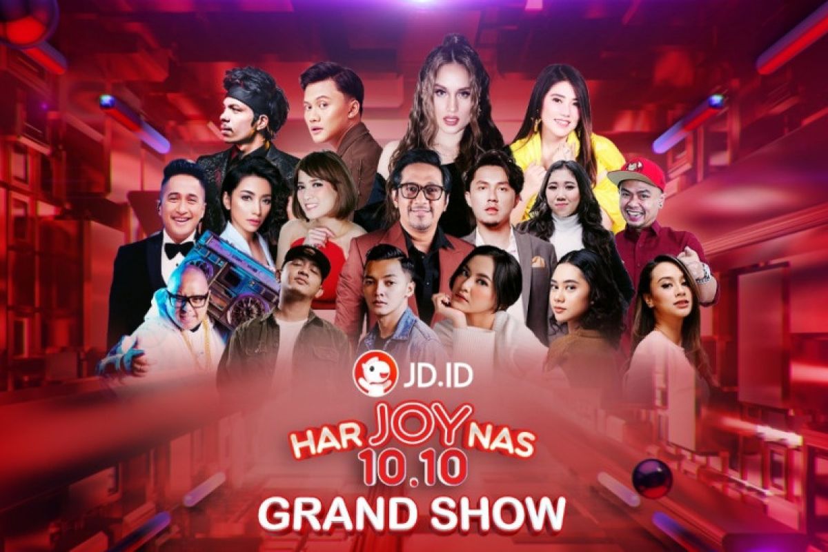 Rayakan festival belanja 10.10, JD.ID gelar HarJOYnas Grand Show