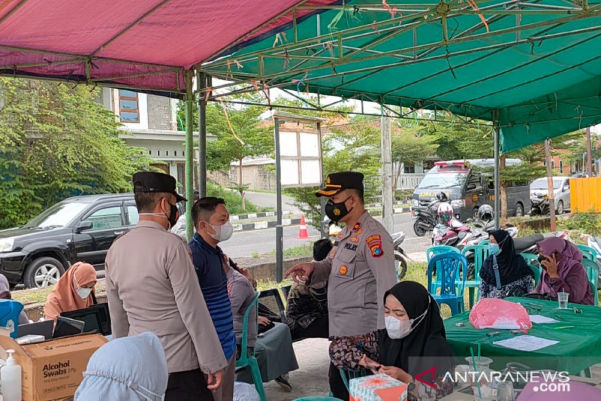 Polres Bangka Barat bantu percepat vaksinasi COVID-19