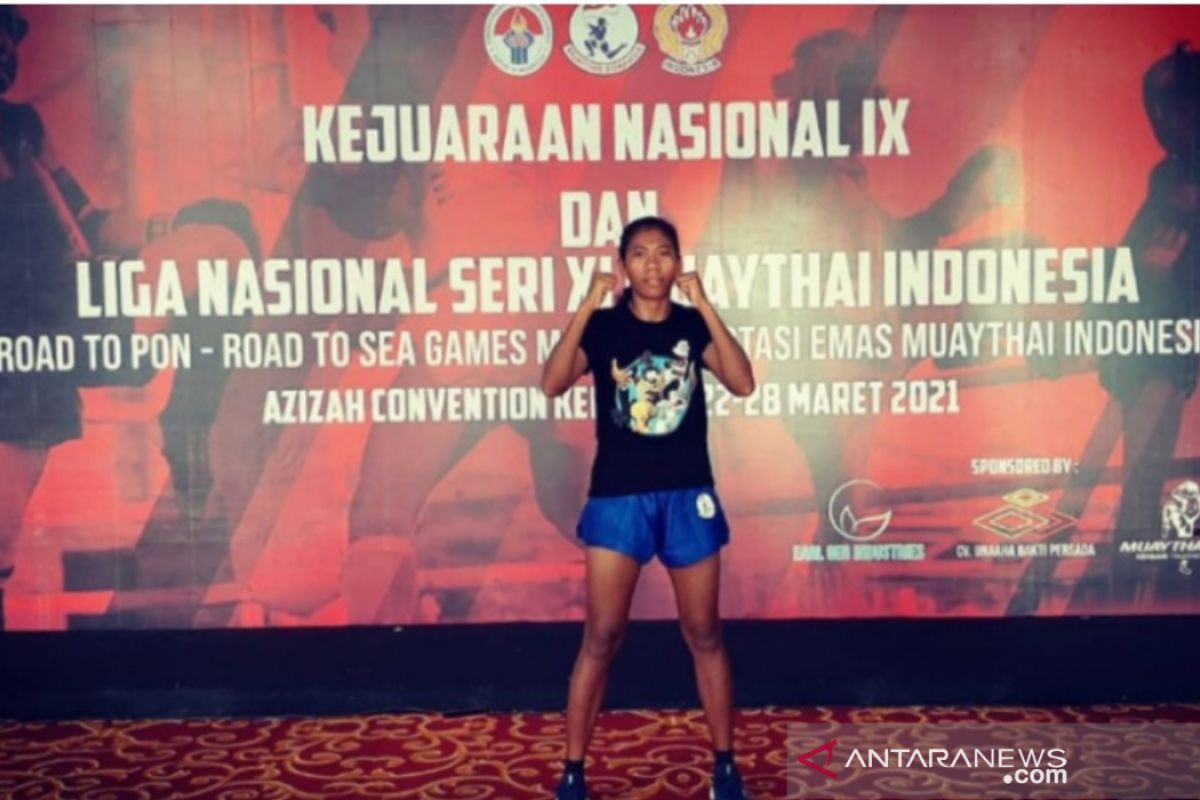 PON XX Papua - Peraih emas Muaythai NTT dapat tawaran minum kopi gratis seumur hidup