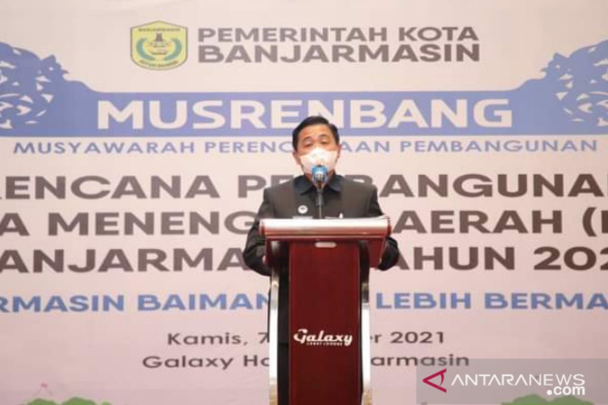 Wali Kota Banjarmasin beberkan rencana pembangunan hingga 2026