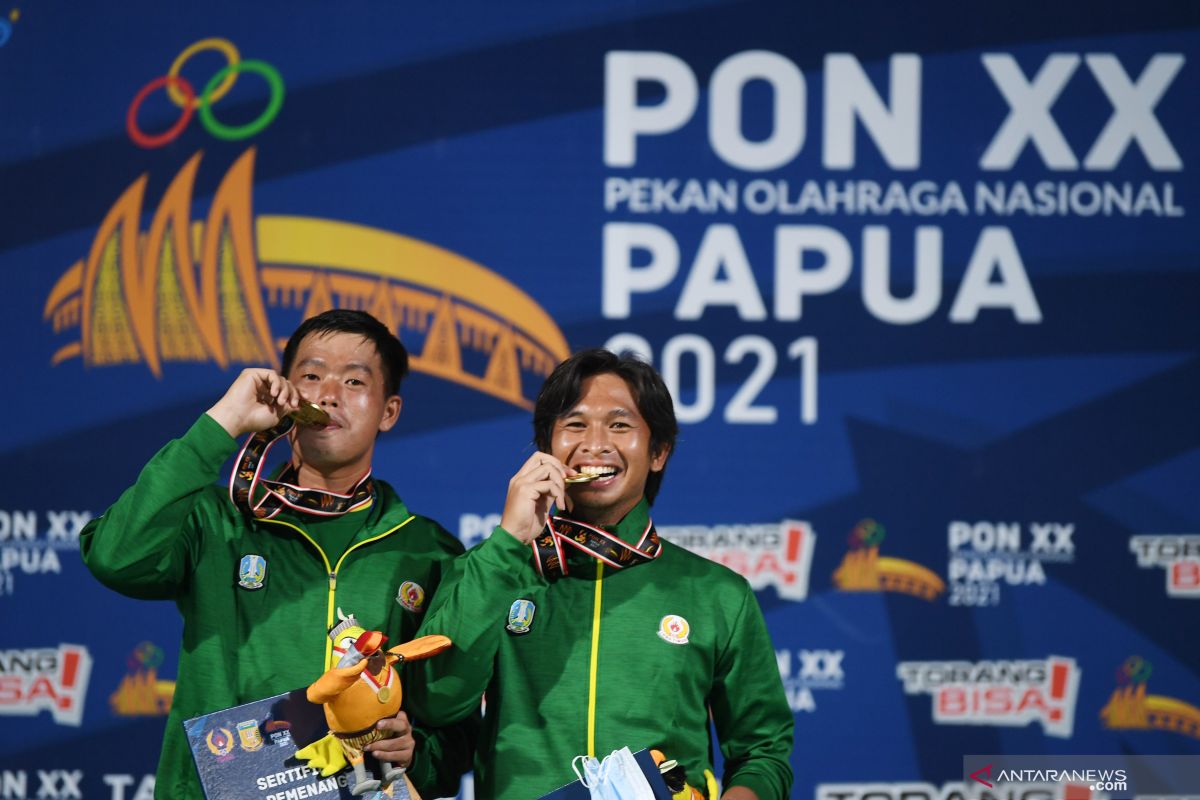 Papua PON: Rungkat-Susanto win gold in men's tennis double
