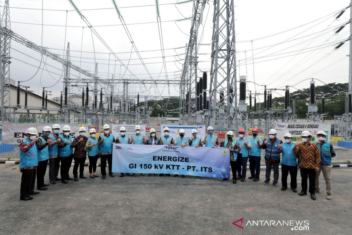 Produsen serat sintetis di Banten beralih ke listrik PLN