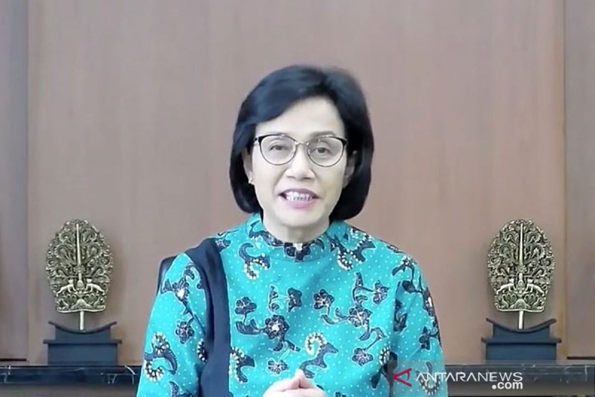 Menkeu Sri Mulyani dapat Penghargaan Kepemimpinan dari IIF di AS