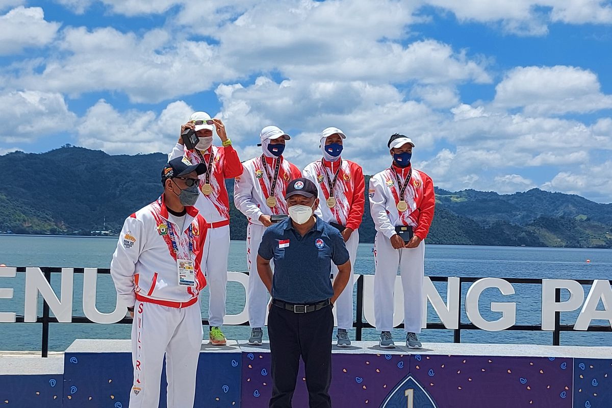 Kontingen dayung Jabar kokoh di puncak perolehan medali sementara