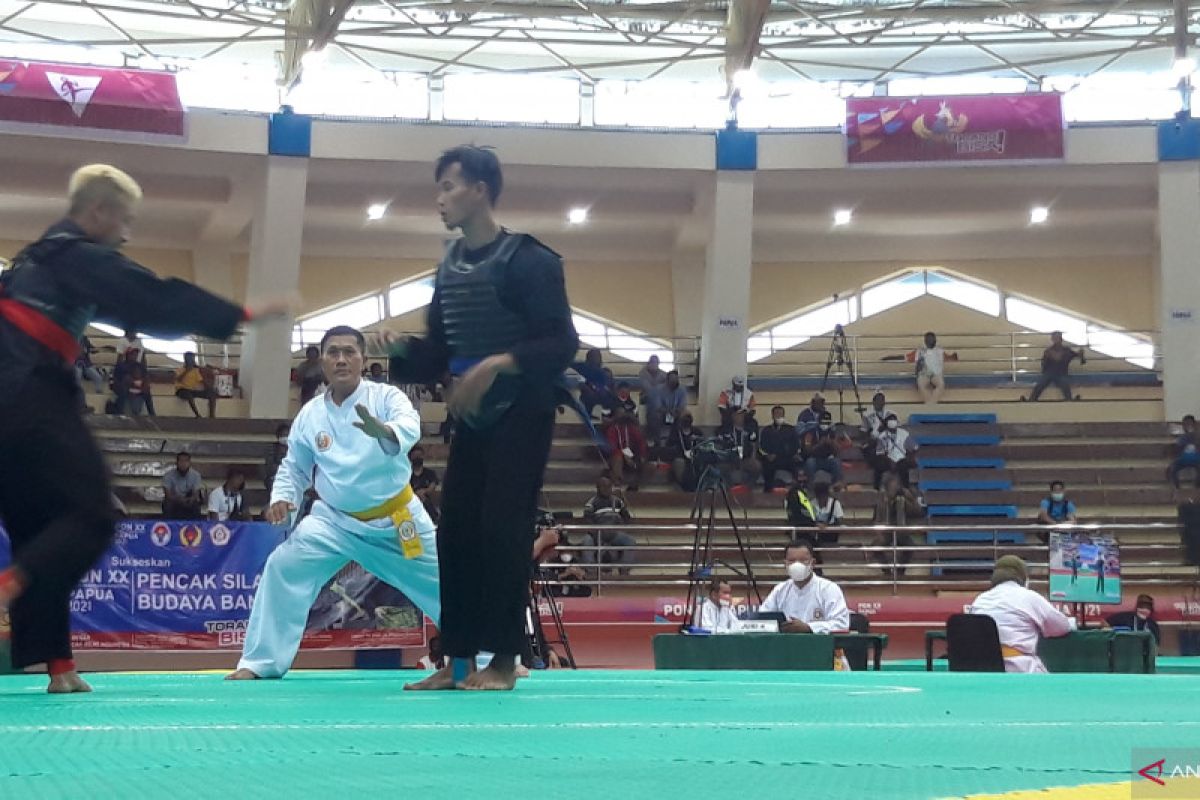 Juara Asian Games menang mudah lawan pesilat Jawa Timur