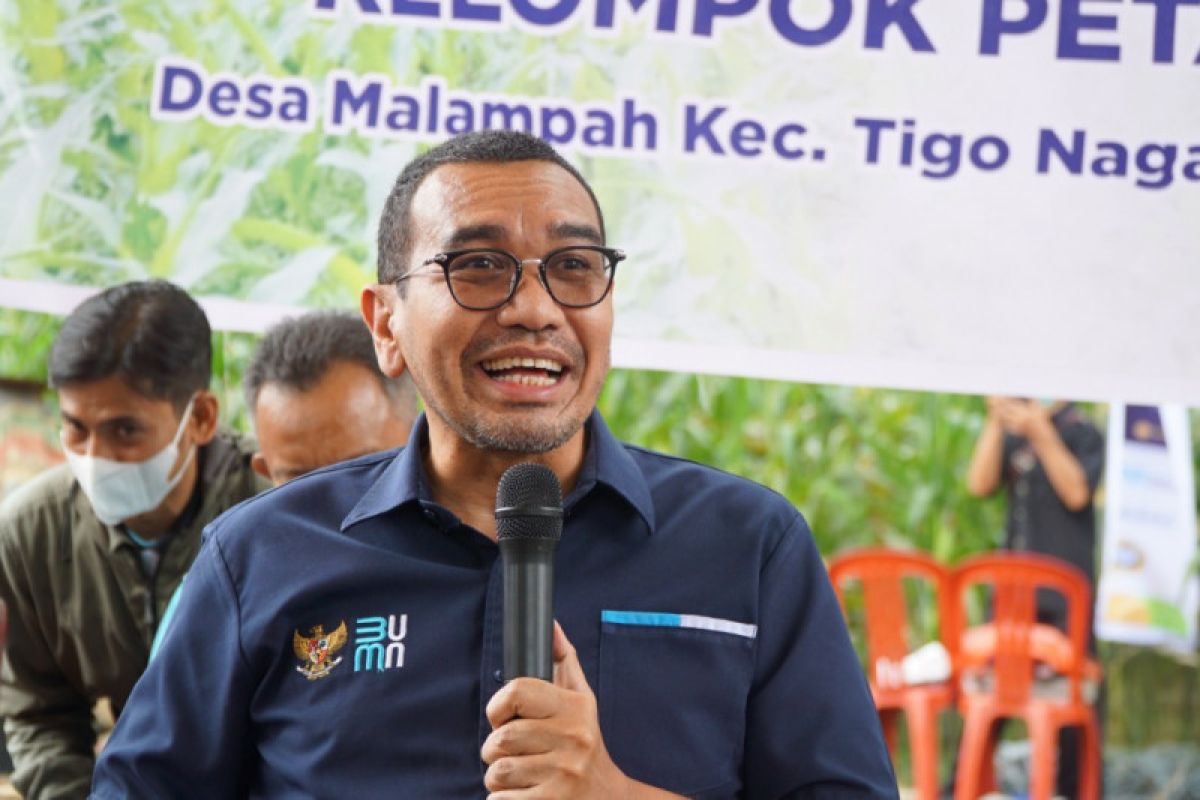 Kementerian BUMN sebut program Makmur Pupuk Indonesia tingkatkan penghasilan petani