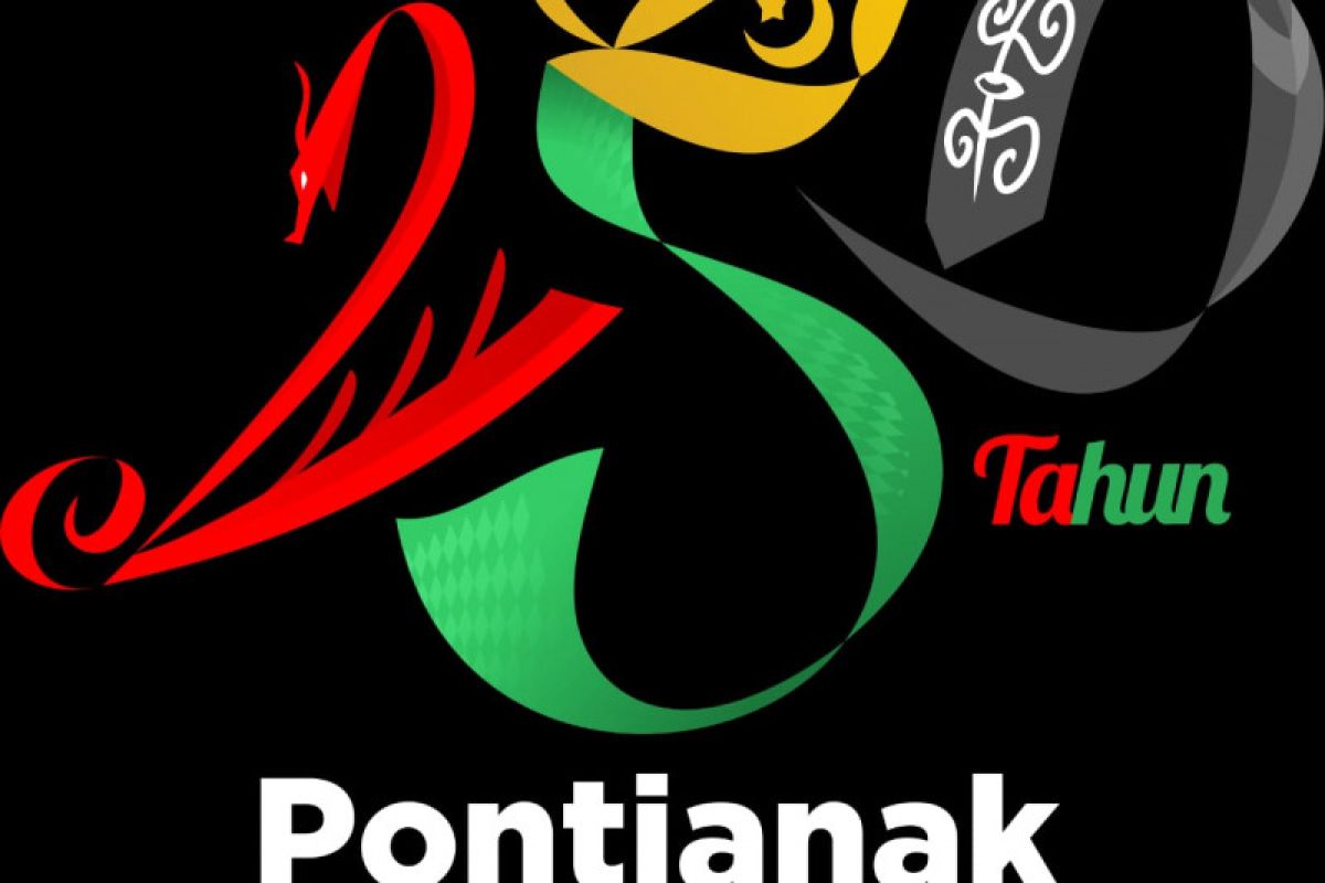 Logo 250 tahun Pontianak representasi keberagaman dan harmonisasi