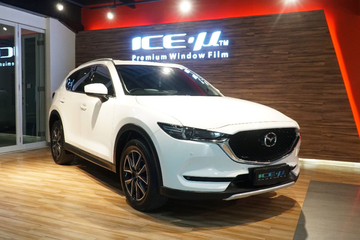 ICE- jadi kaca film resmi Mazda Indonesia