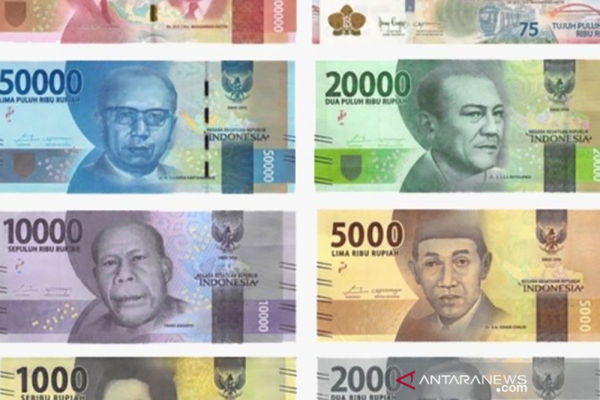 Rupiah Senin pagi menguat 8 poin