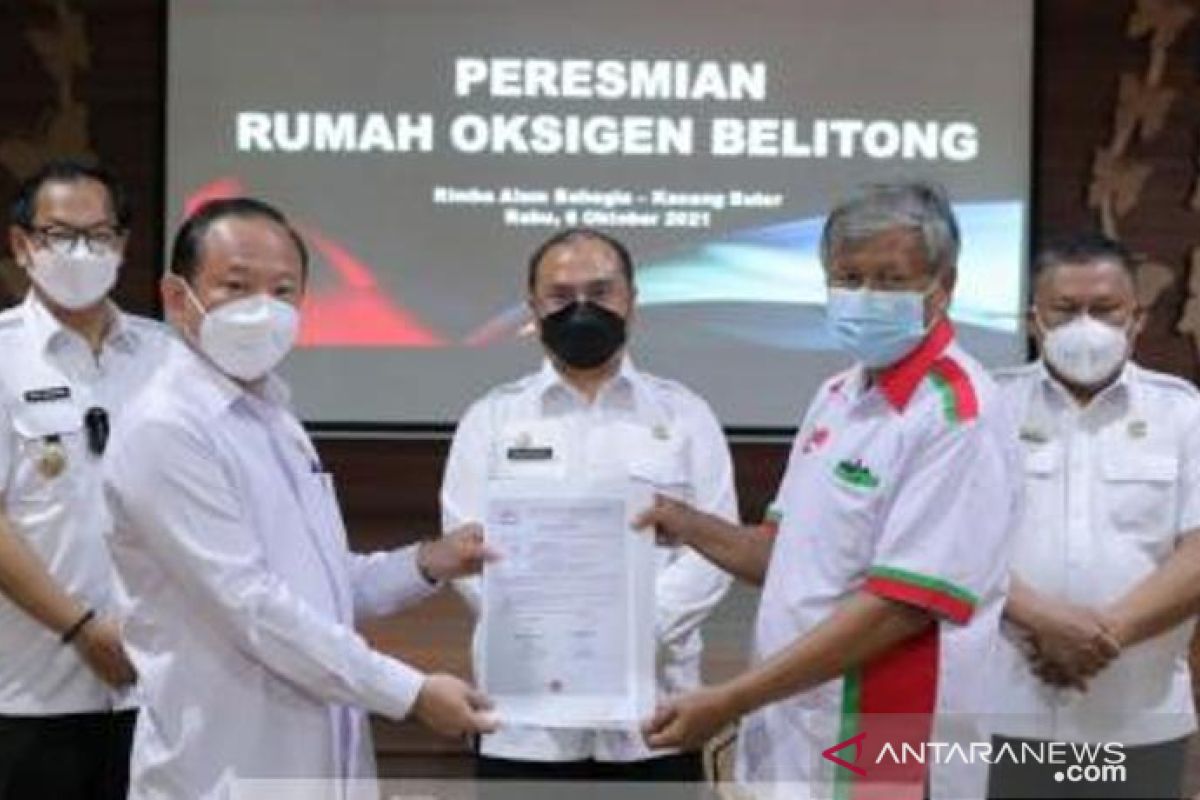 Komunitas Sosial Belitung dirikan rumah oksigen