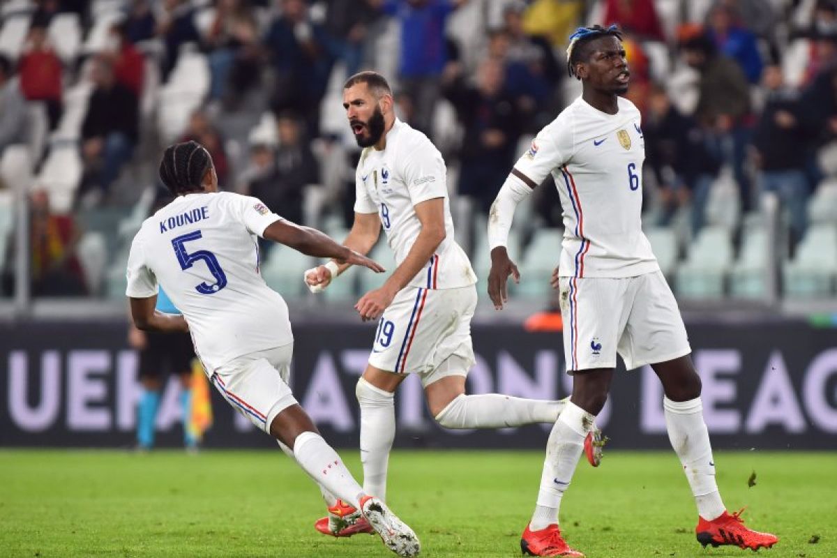 Tekuk Belgia 3-2, Prancis tantang Spanyol di final UEFA Nations League