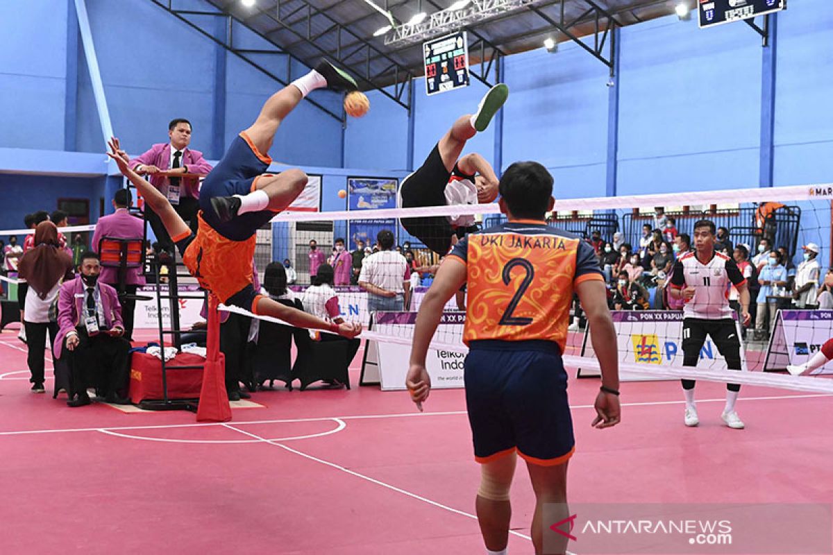 Takraw putri Sulsel kalahkan DKI di final quadrant