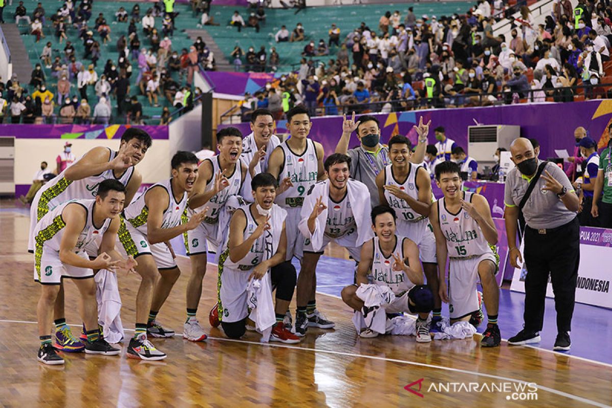 Bola basket putra Jawa Timur kantongi perunggu PON  Papua