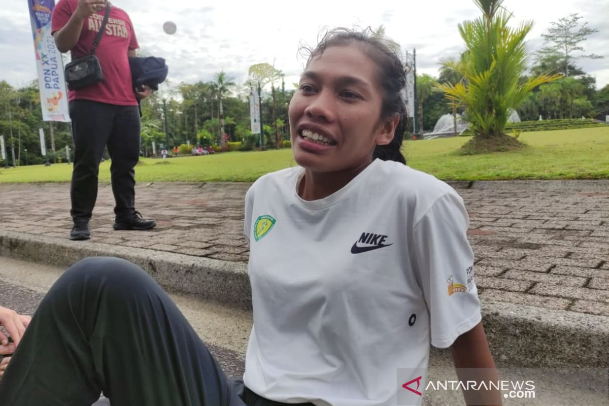 Kisah Odekta kurang tidur dan sarapan teri sebelum raih emas PON Papua