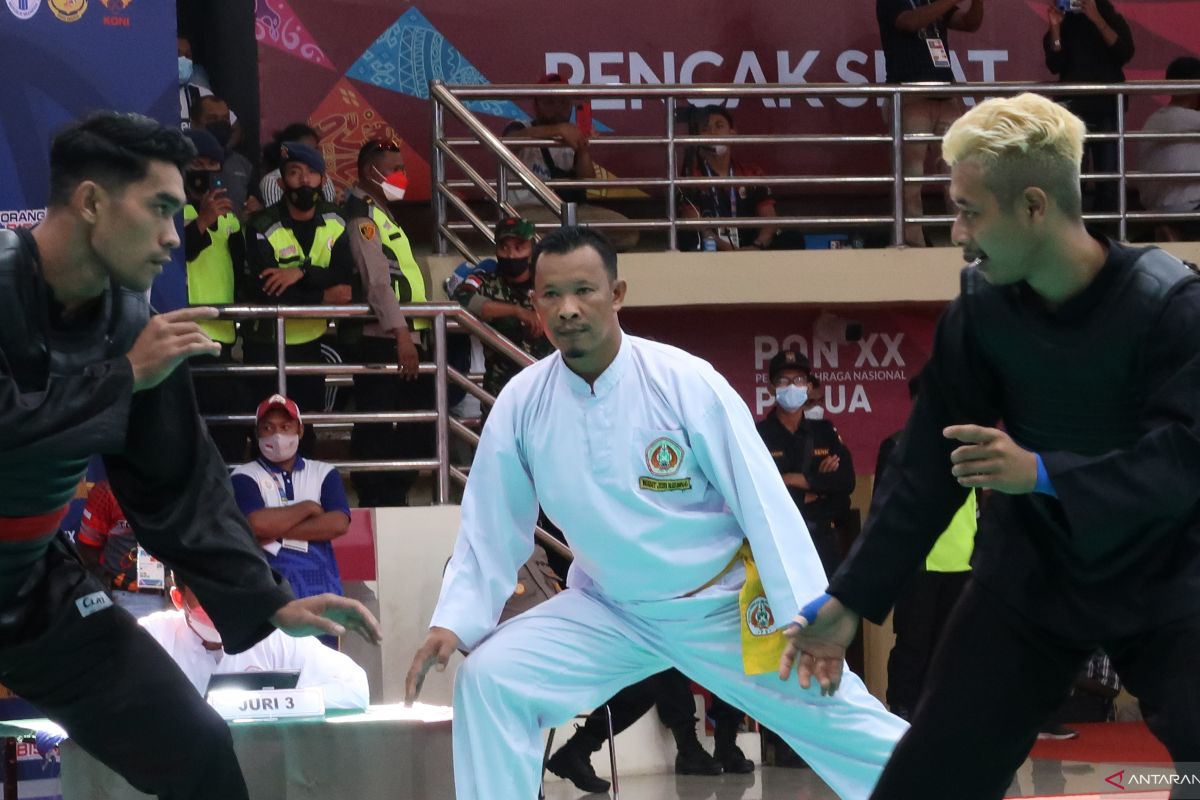 18 atlet akan perebutkan medali emas di final pencak silat PON XX