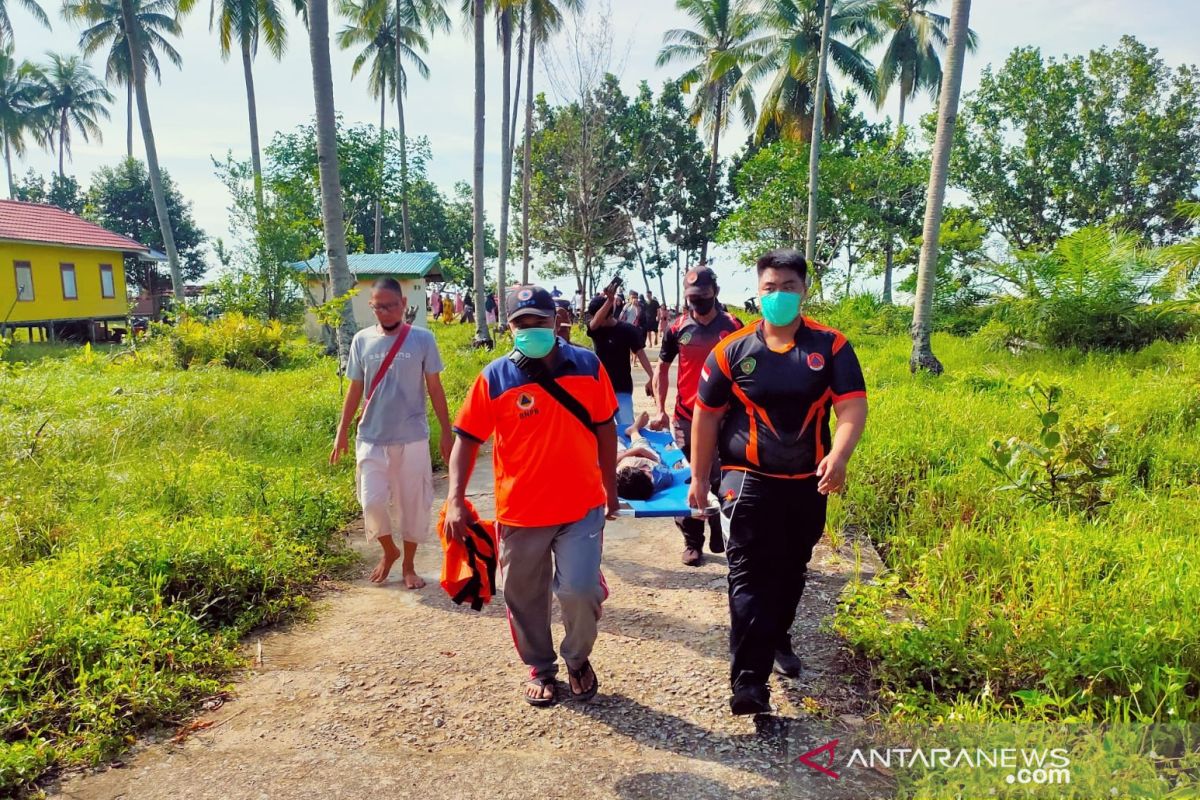 BPBD Penajam evakuasi warga Samarinda tenggelam di laut