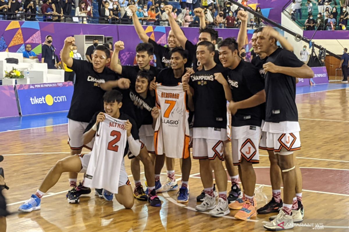 PON Papua - Basket putra Jakarta meraih emas, akhiri dahaga 13 tahun