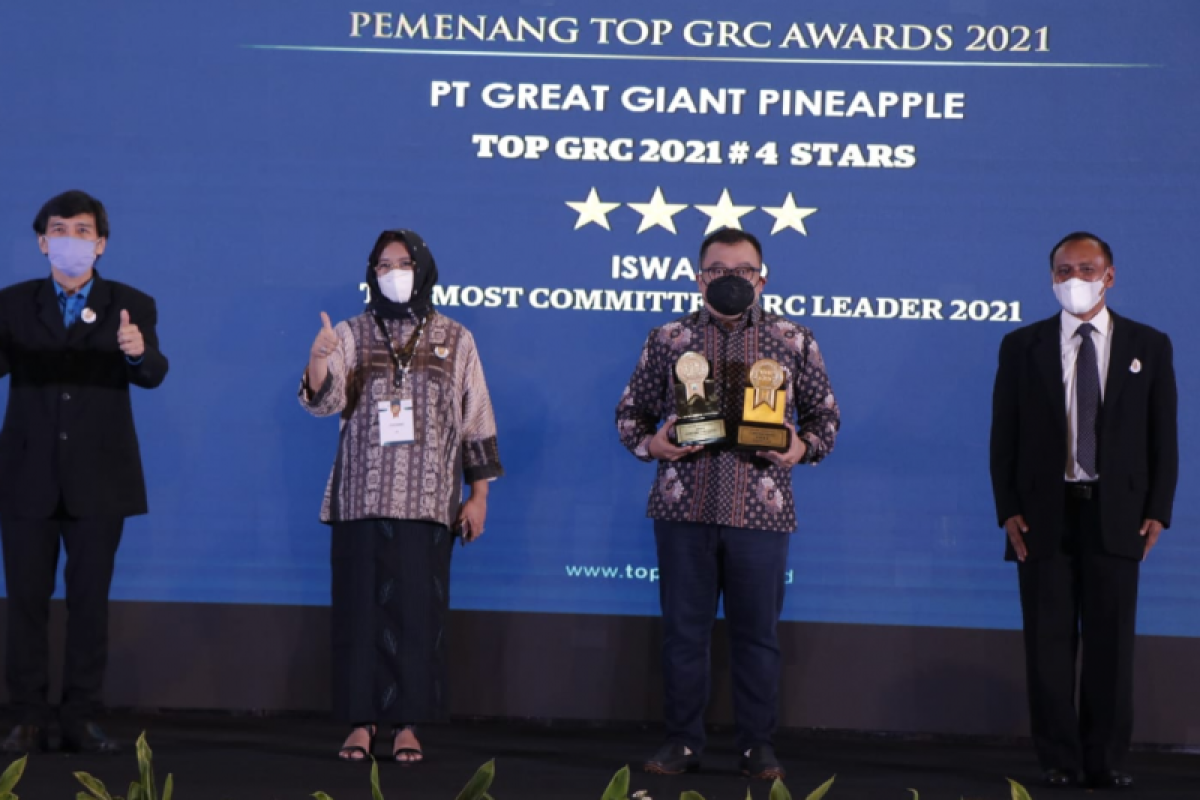 GGP raih dua penghargaan Top GRC Award 2021