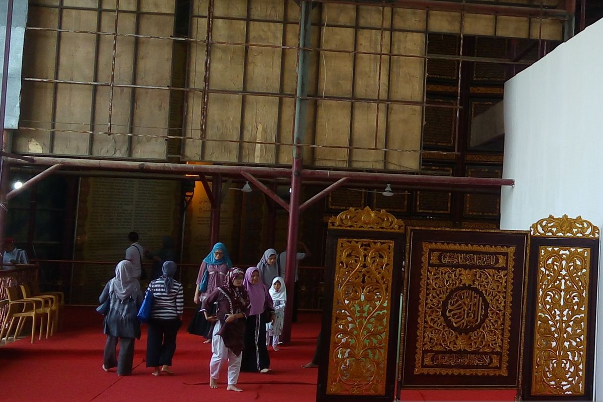 Objek wisata Alquran Al-Akbar di Kota Palembang dibuka kembali