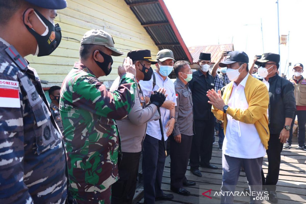 Puluhan polisi dikerahkan amankan kunjungan Gubri ke Meranti