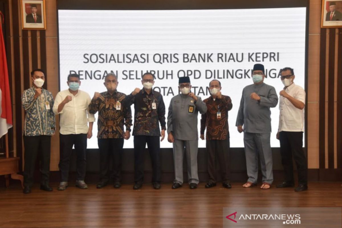 Bank Riau Kepri sosialisasi QRIS ke Pemkot Batam