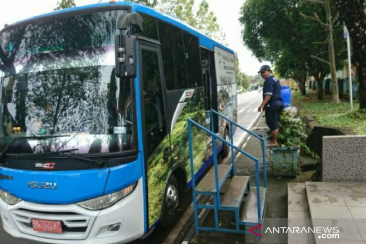 Dishub Belitung kerahkan sembilan armada untuk peserta munas Aspeksindo