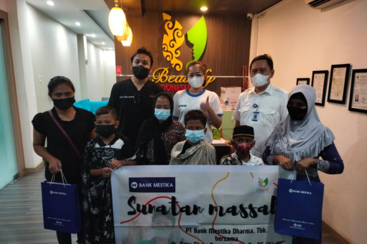 Bank Mestika gandeng Beautify Indonesia gelar sunat massal anak-anak kurang mampu