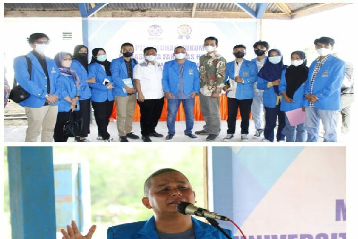 Bakhtiar Ahmad Sibarani lakukan KKN mandiri dan penyuluhan hukum di Tapteng