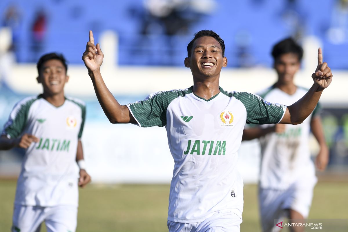 PON Papua: Jatim lolos sebagai juara Grup E usai kalahkan Jabar 2-0