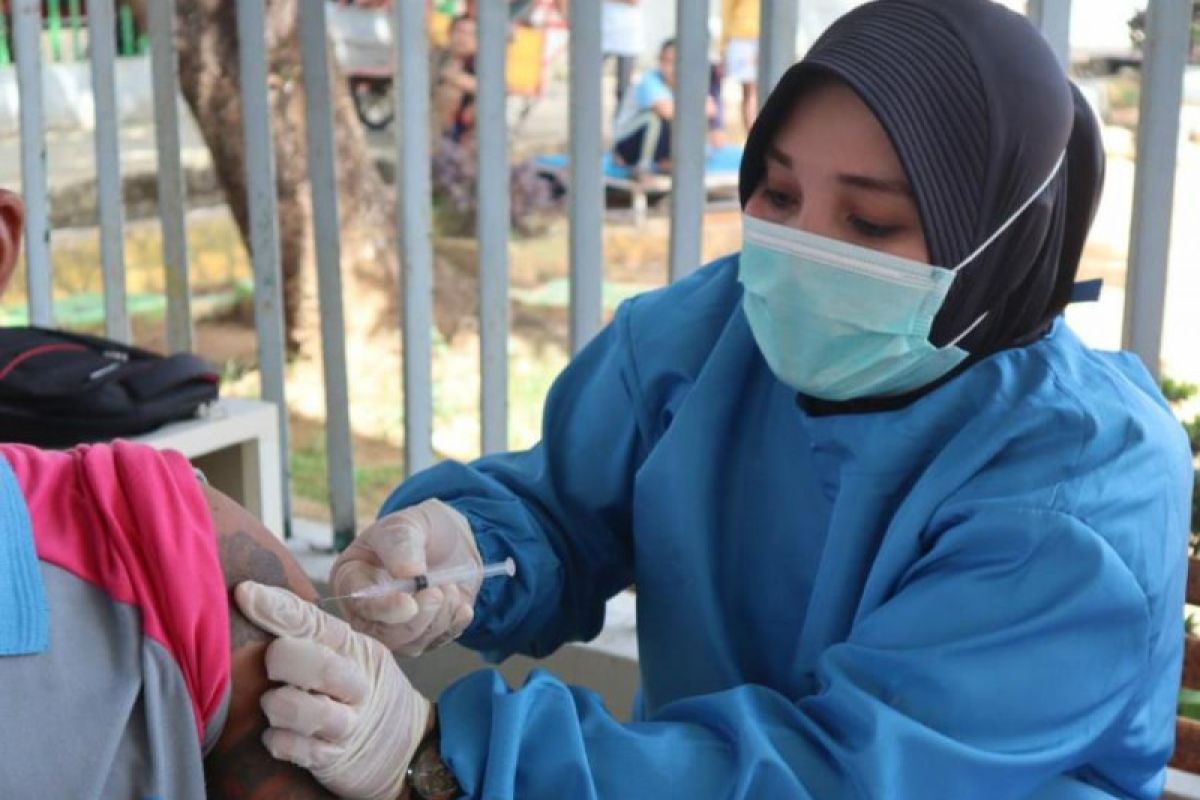 Vaksinasi COVID-19 di Lapas Anak Maros Sulsel capai 98,96 persen