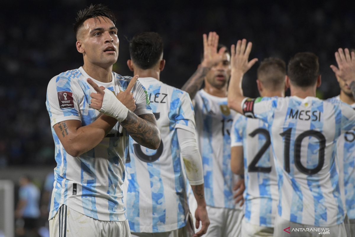 Kualifikasi Piala Dunia 2022:  Argentina bungkam Uruguay 3-0