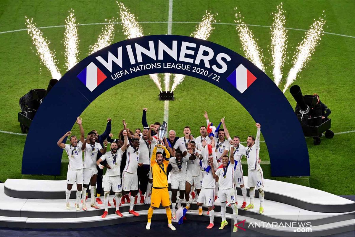 Prancis juara UEFA Nations League 2021