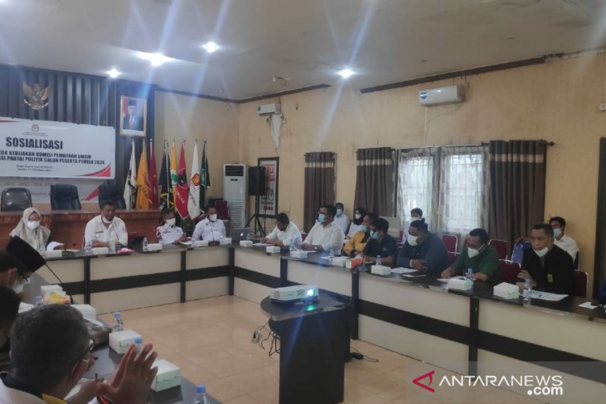 KPU Sultra minta parpol calon peserta Pemilu 2024 siapkan diri