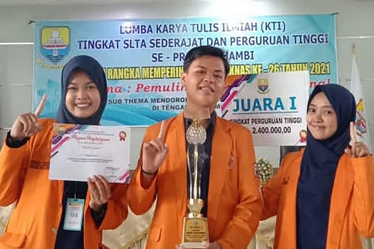 Tim Unja juarai LKTI tingkat Provinsi Jambi